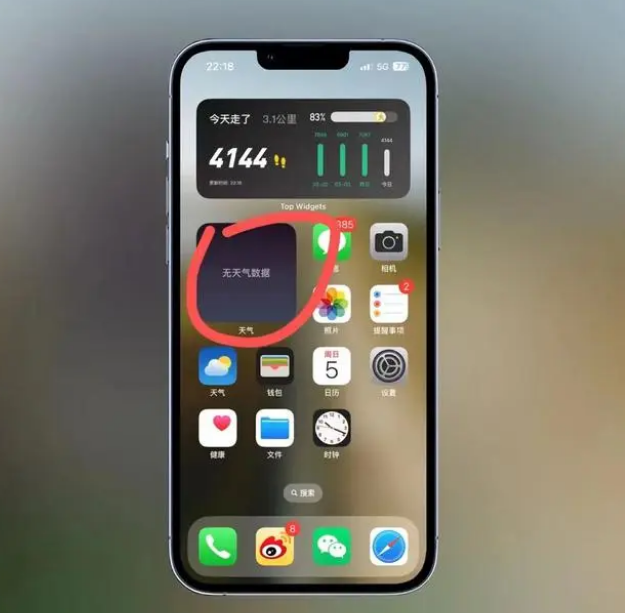 梅州苹果手机维修分享:iOS16主屏幕天气小组件无法正常工作怎么办？ 