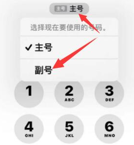 梅州苹果14维修店分享iPhone 14 Pro Max使用副卡打电话的方法 