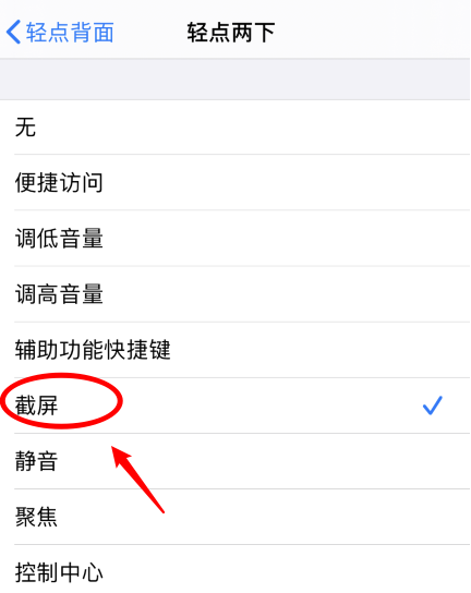 梅州苹果手机维修分享iPhone12如何启用双击截屏 